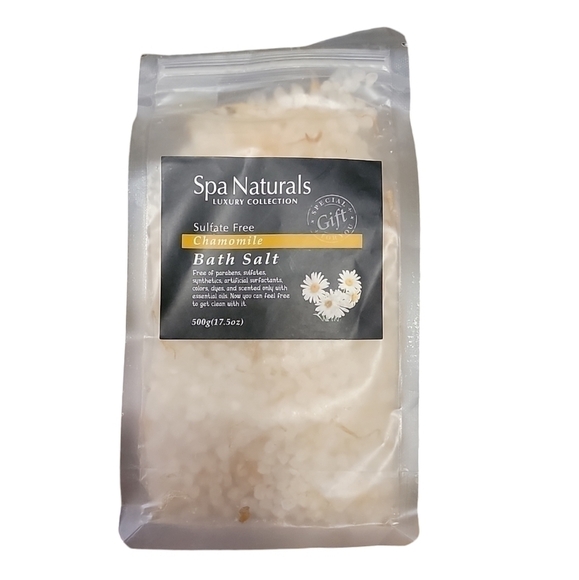 5/$13 Spa Naturals Sulfate-free Calming Rose Petals Bath Salts Sealed 17.5oz NEW - Picture 1 of 4